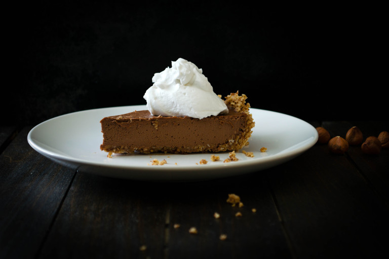 Chocolate Hazelnut Torte with Nut Crust #vegan #glutenfree #chocolate #dessert (1 of 1)-2